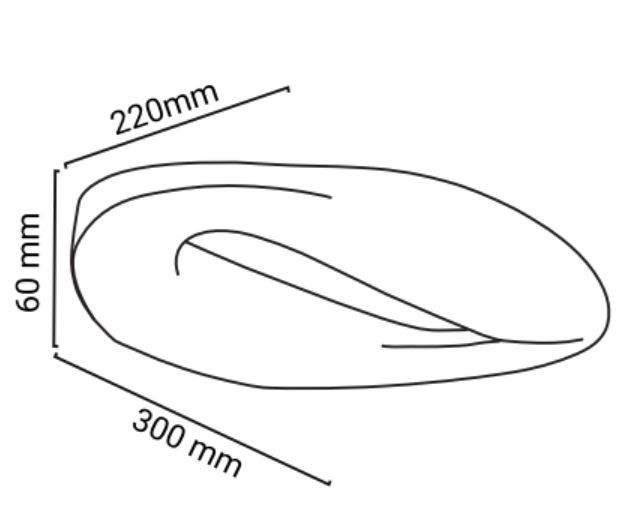 dimensiones aplique de pared